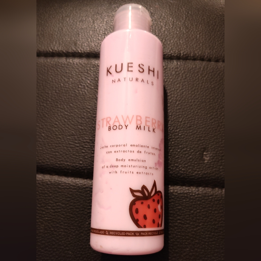NEW! Kueshi Strawberry Body Milk Lotion 6.76oz